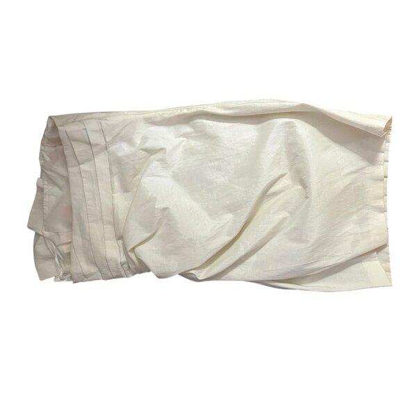 Cindy USA Vtg Cocktail Dress Cream Strapless 80s XL Assymetrical Bow Cocktail - Picture 9 of 15